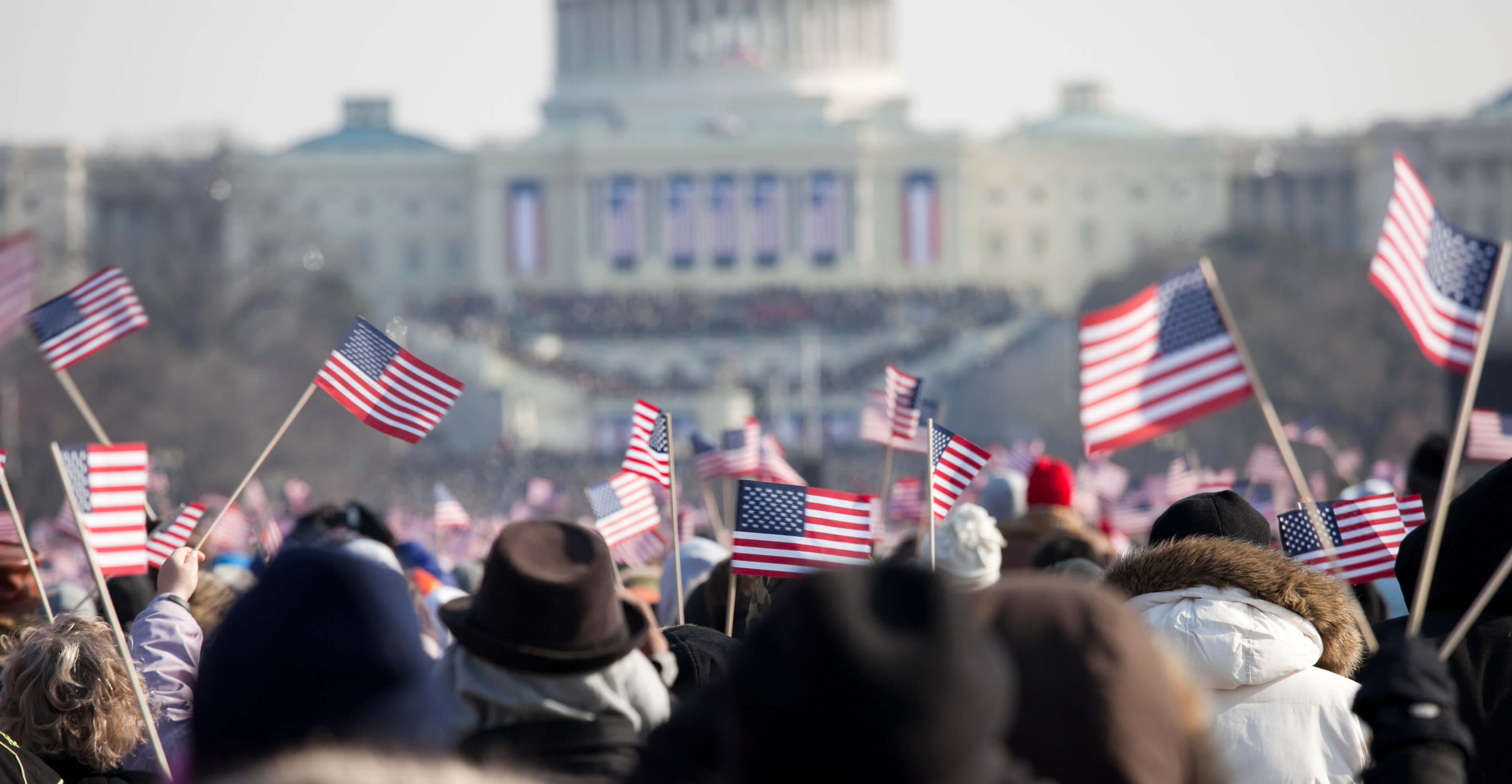 View during presidential inauguration